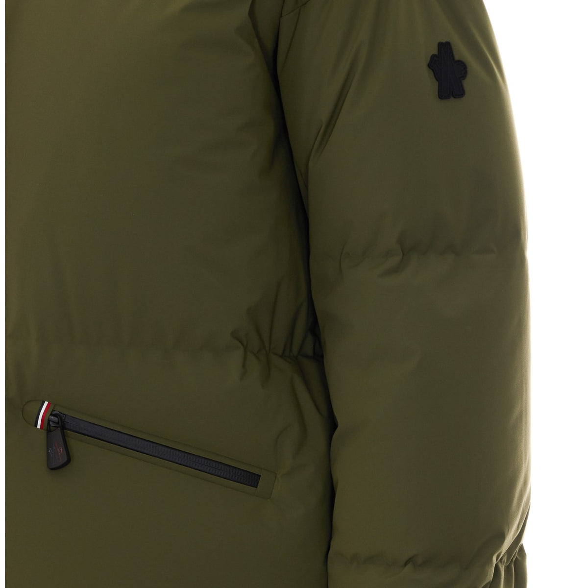 Moncler Grenoble Women's Allesaz Down Bomber in Green