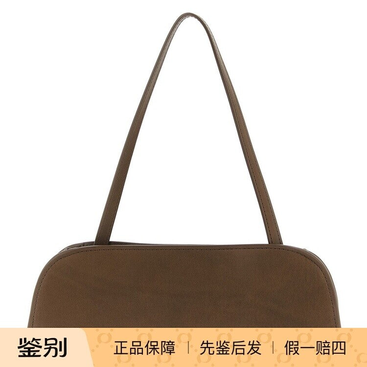 The Row Women's Peggy Bag in Brown