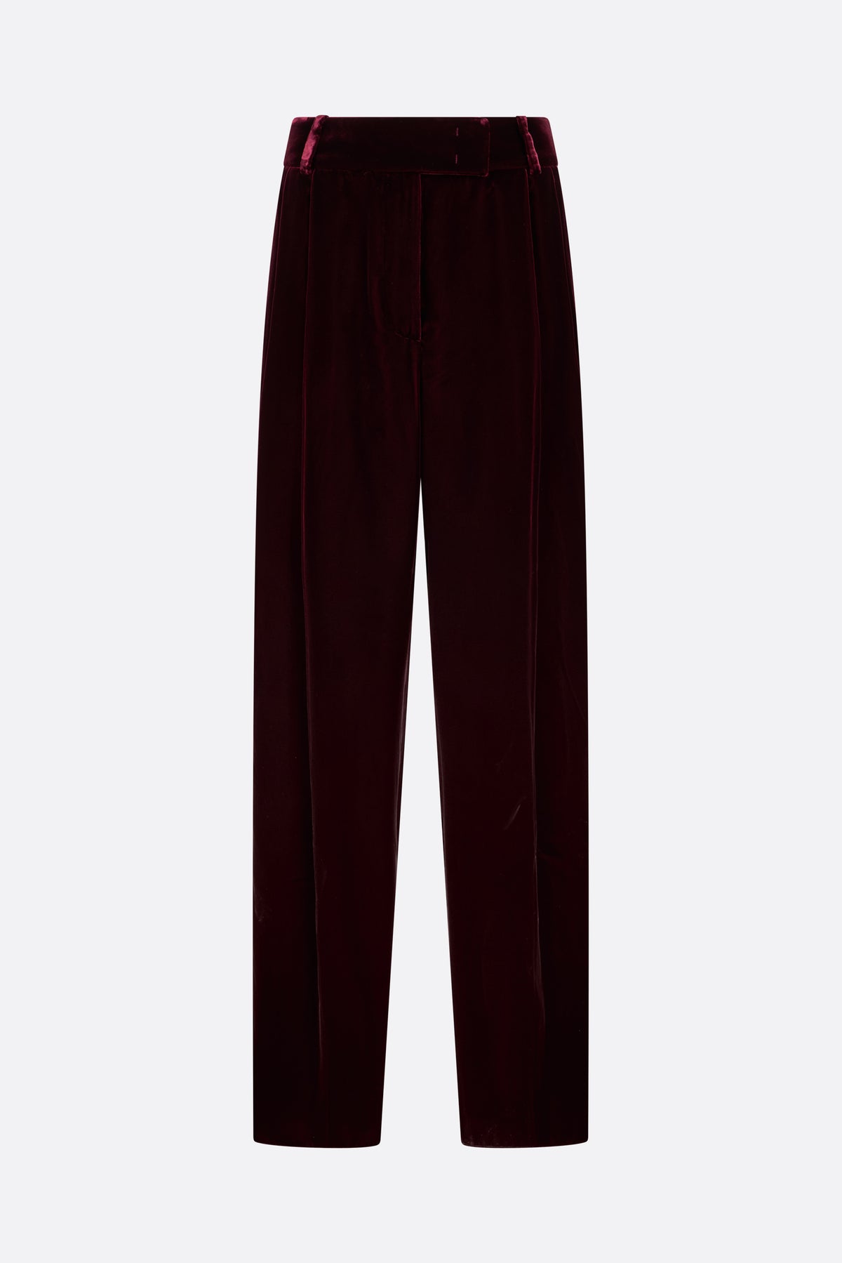 Giorgio Armani Women's Trousers in Bordeaux