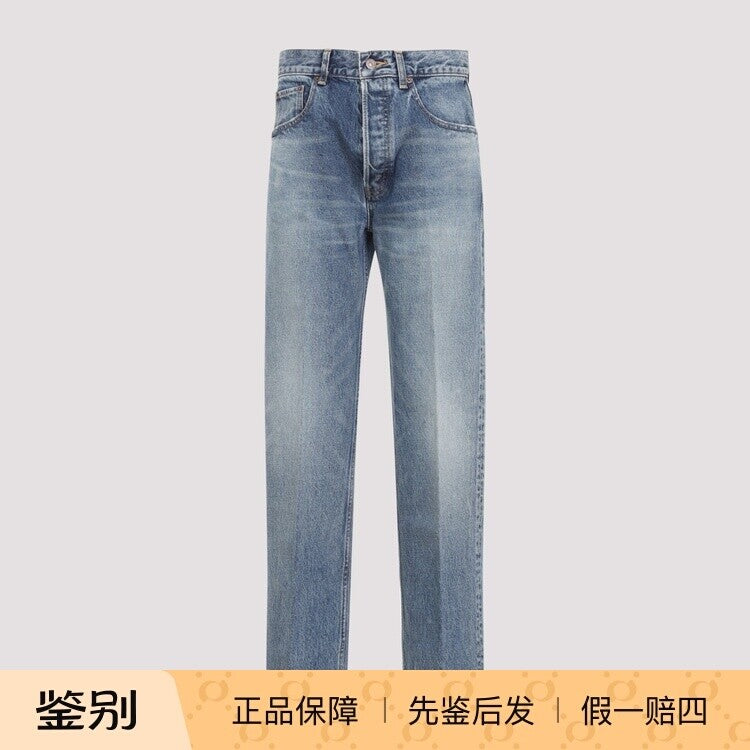 Celine Women's Boyfriend 001 Jeans in Blue