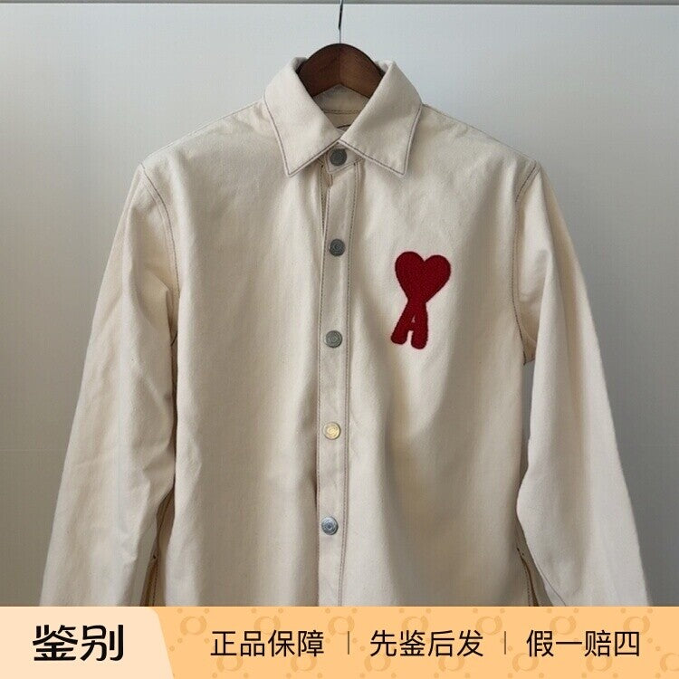 Ami Paris Men's Jacket in White