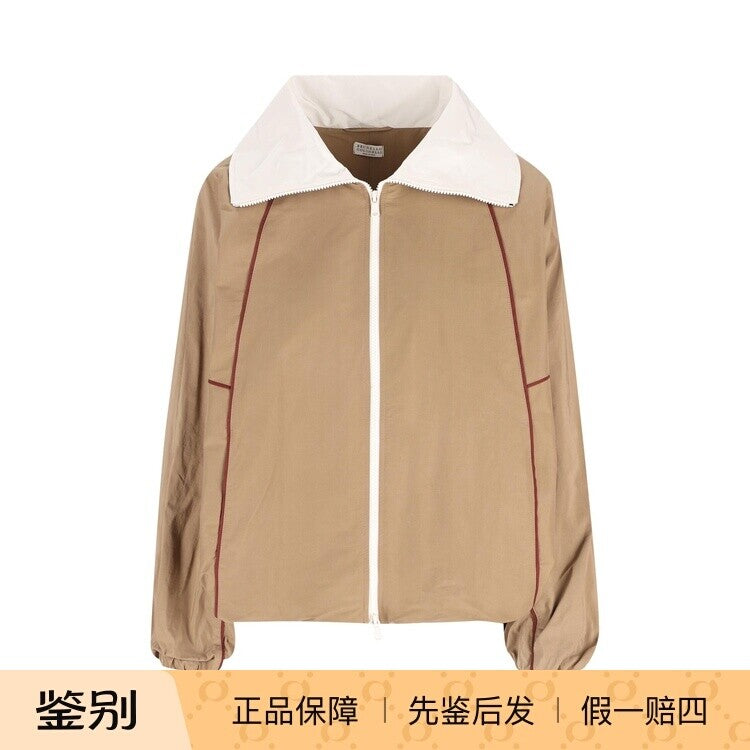 Brunello Cucinelli Women's Bc 26 Coat in Beige