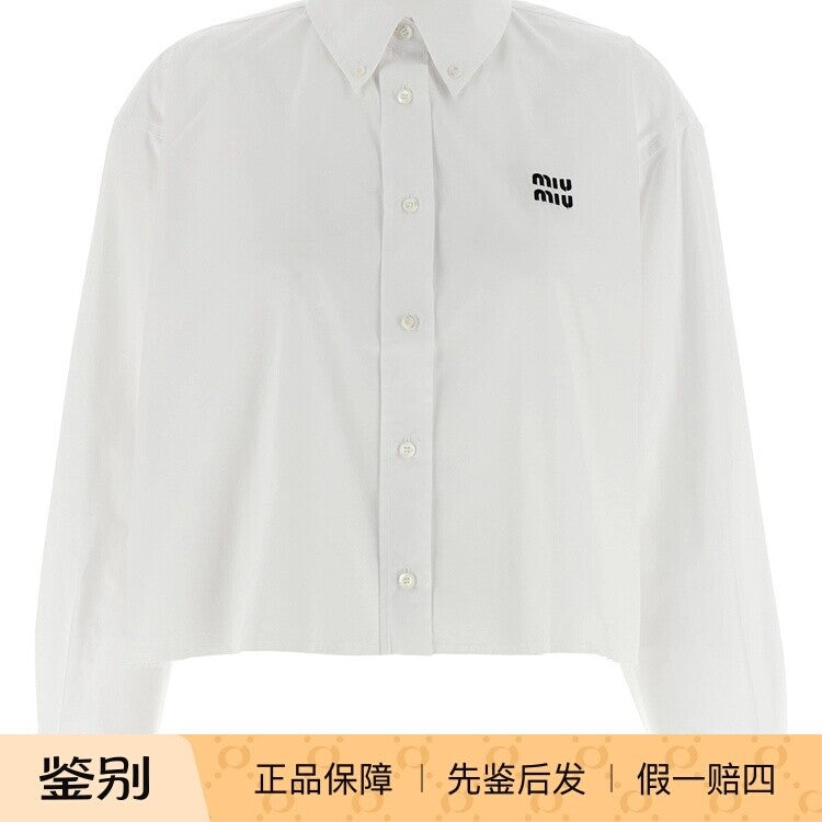 Miu Miu Women's Shirt in White
