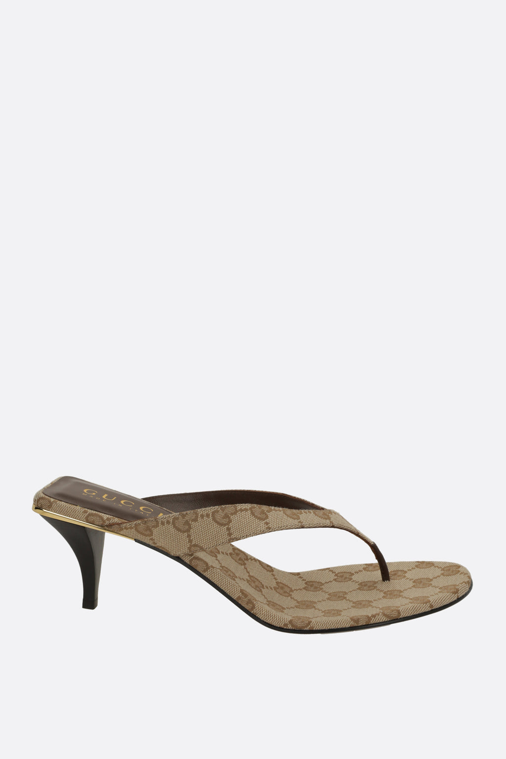 Gucci Women's Sandals in Sand/Dark Brown