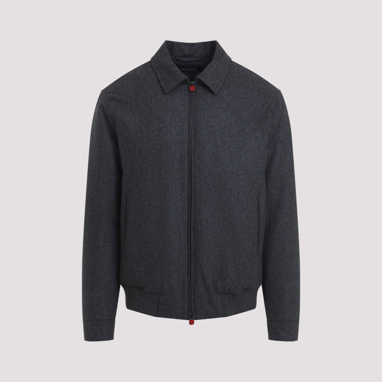 Kiton Men's Jacket in Grey