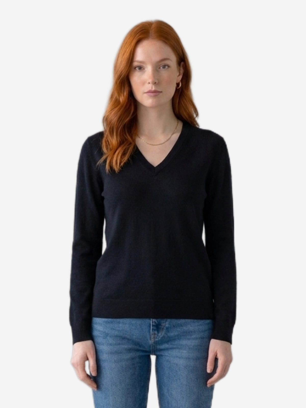 The Row Women's Black Phora Sweater in Black