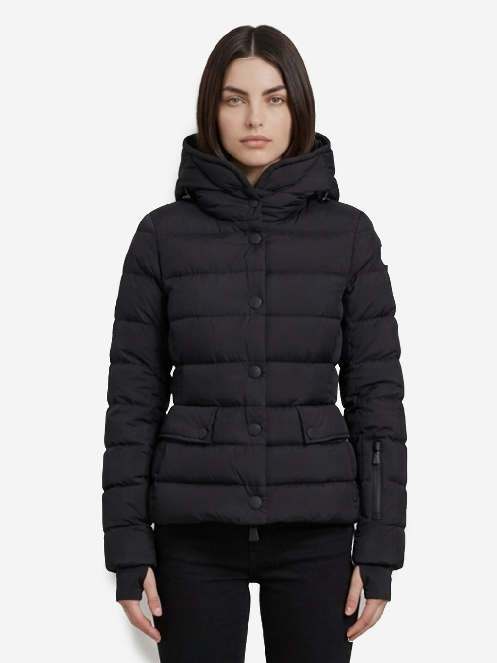Moncler Grenoble Women's Armoniques Down Jacket in Black