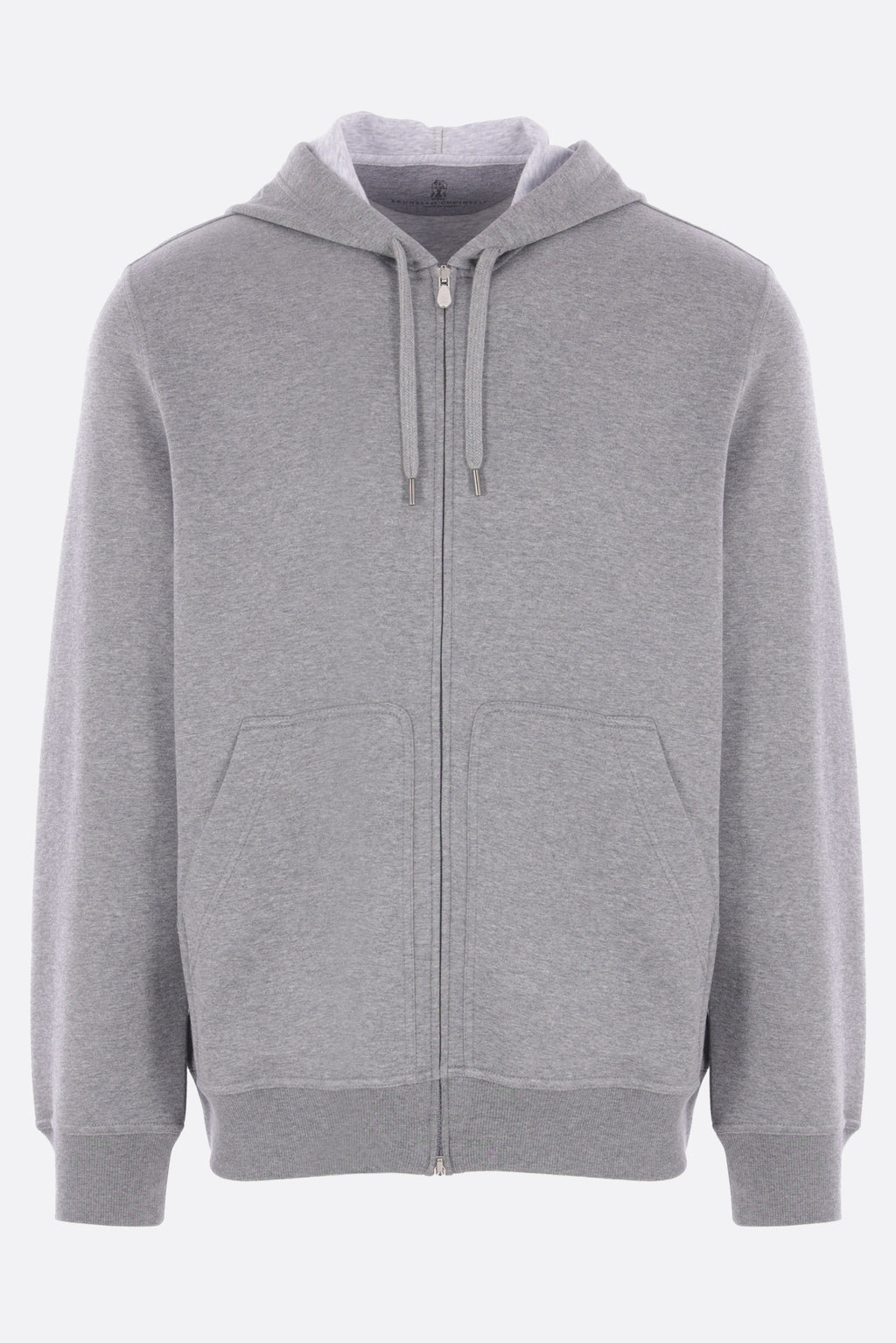 Brunello Cucinelli Men's Sweatshirt in Dark Grey