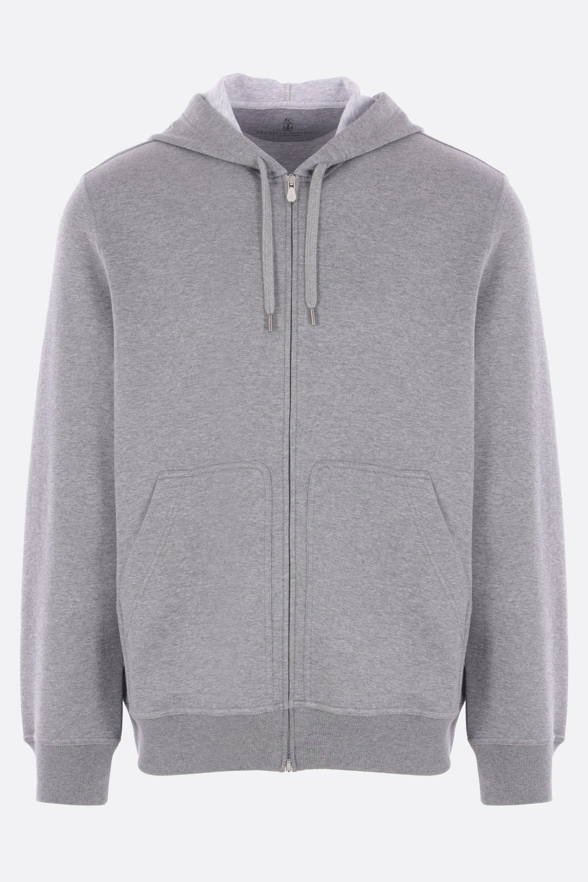 Brunello Cucinelli Men's Sweatshirt in Dark Grey