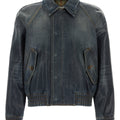 Burberry Men's Jacket in Blue