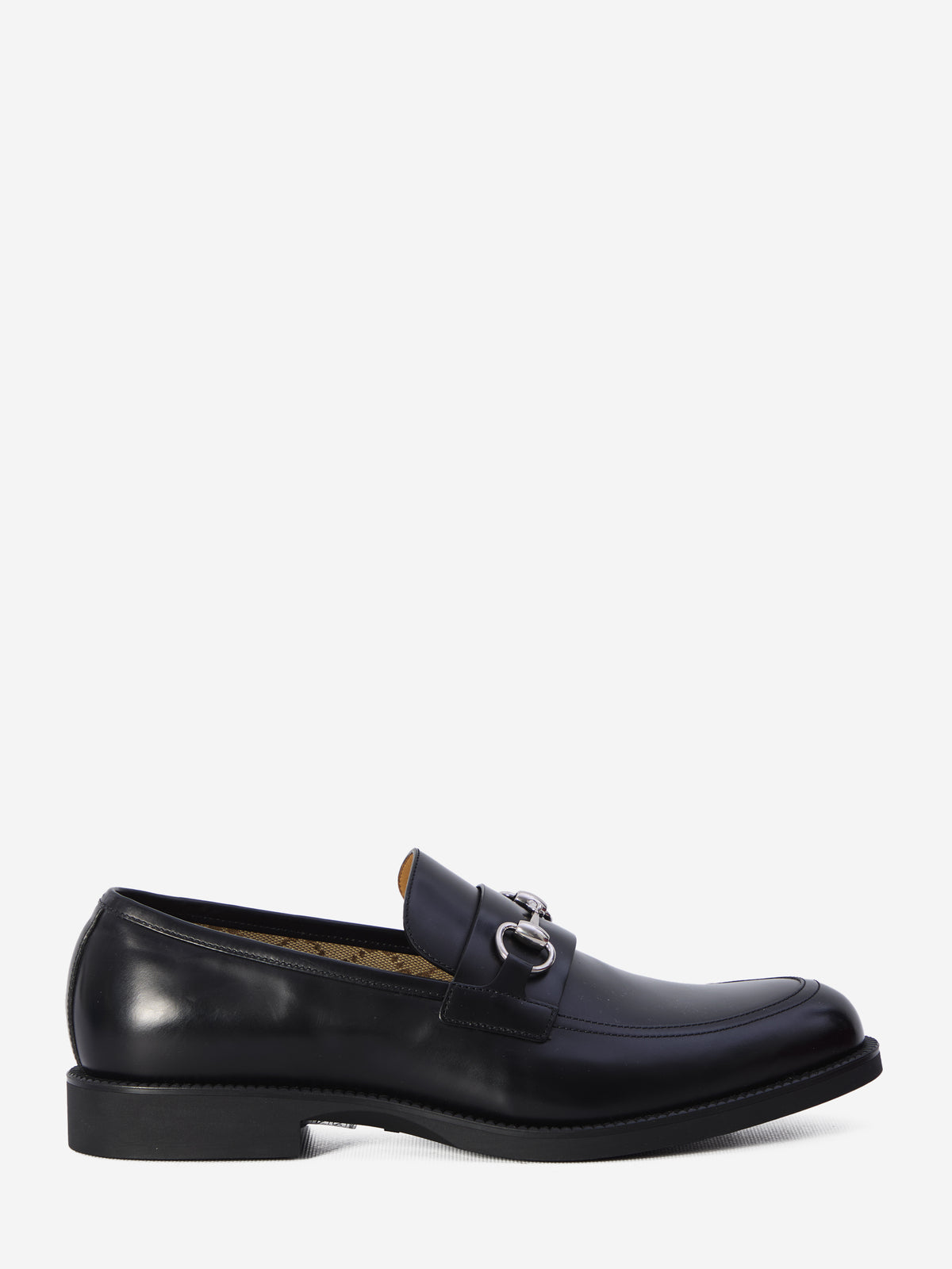 Gucci Men's Loafers with Horsebit in Black