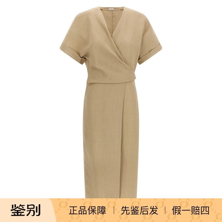 Brunello Cucinelli Dress in Beige
