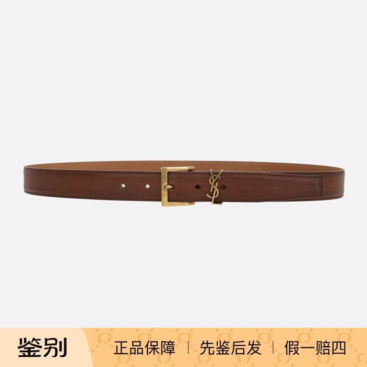 Saint Laurent Men's YSL Belt