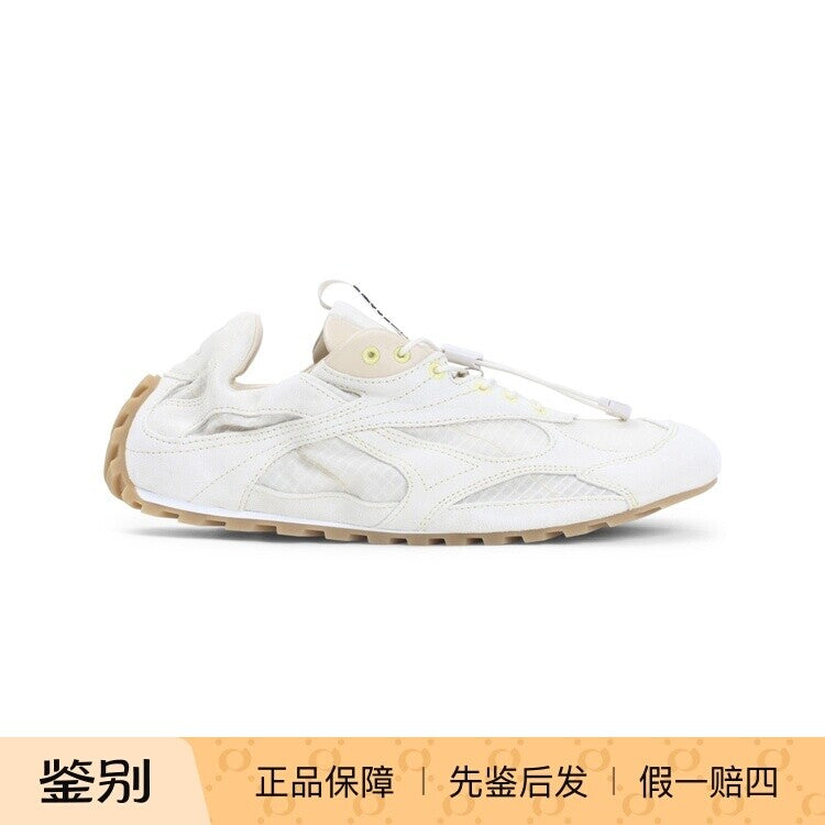 Bottega Veneta Men's Flash Orbit Sneakers in White