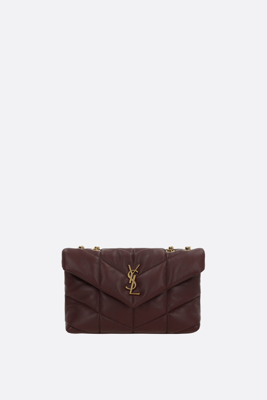 Saint Laurent Women's Shoulder Bag in Hot Wine