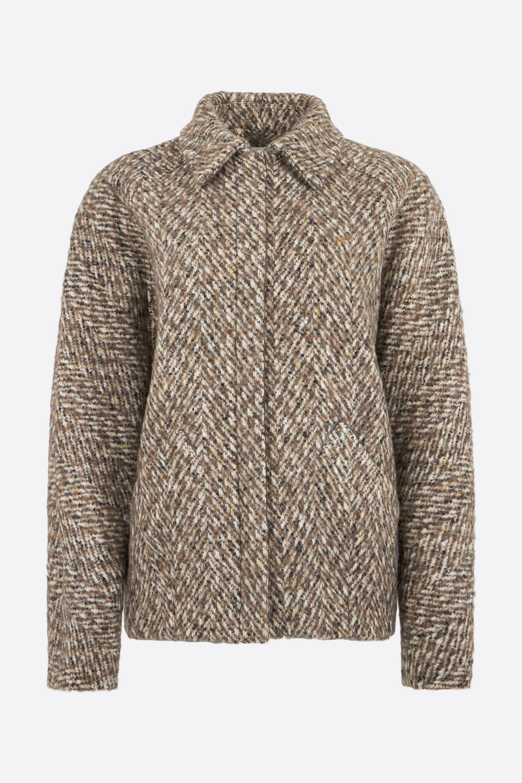 Kiton Women's Bomber Jacket in Beige