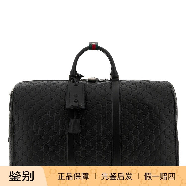 Gucci Men's Emblem Large Bag