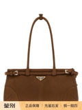 Prada Women's Bonnie Medium Bag in Brown