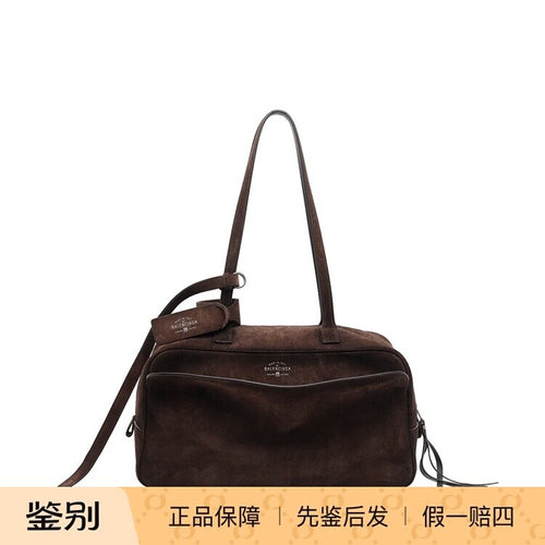Balenciaga Women's Carrie Medium Bag in Brown