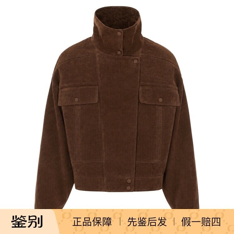 Saint Laurent Women's YSL Leather Jacket