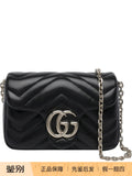 Gucci Women's Gg Marmont Mini Bag in Black