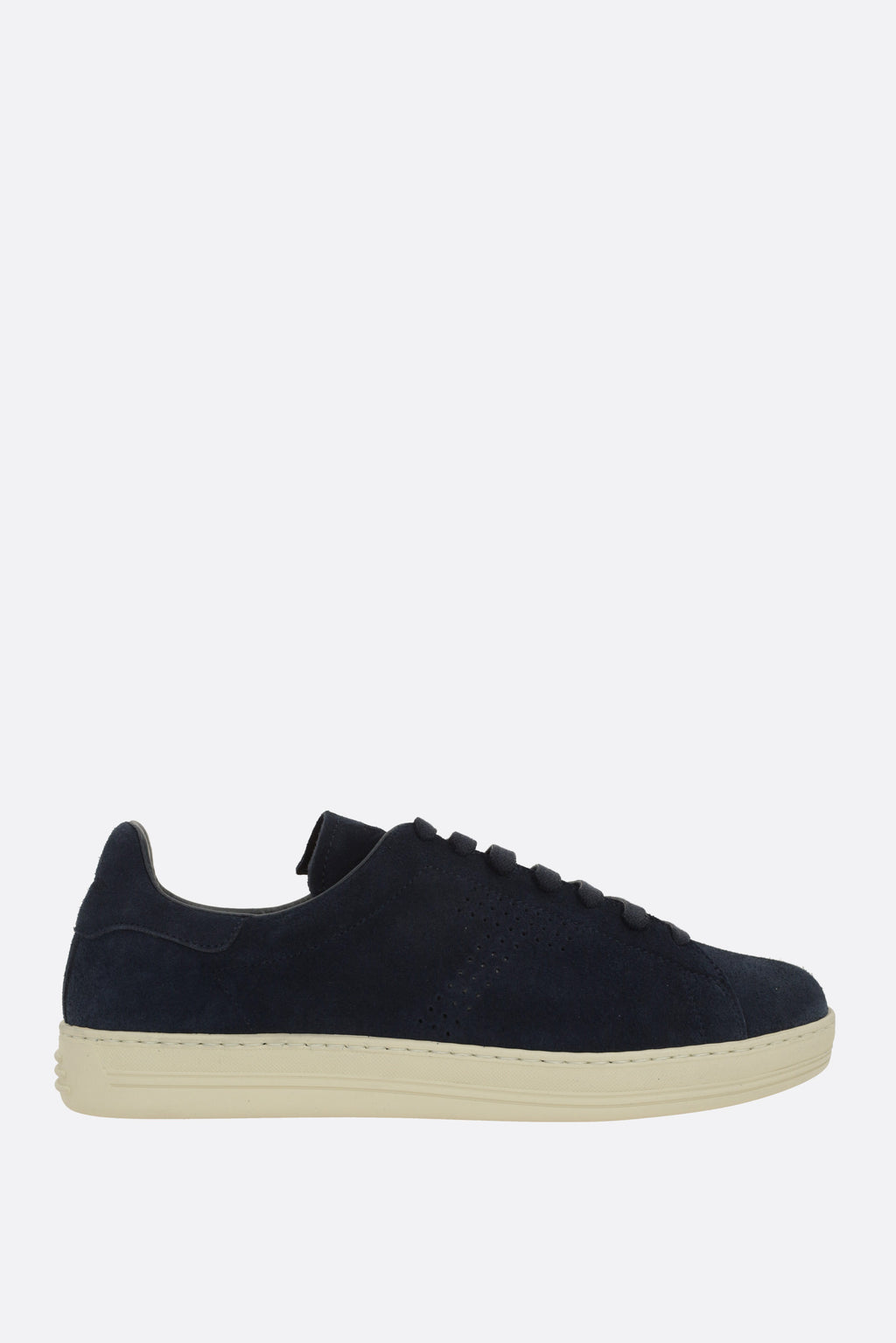 Tom Ford Men's Sneakers in Midnight Blue/Cream