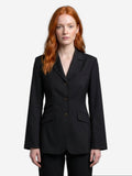 Max Mara Women's Patio Wool Jacket in Black