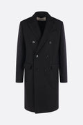 Ami Paris Men's Coat in Black