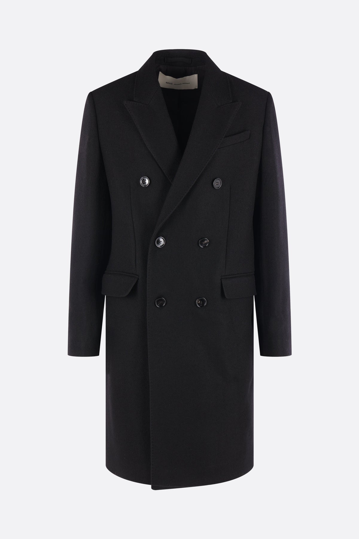 Ami Paris Men's Coat in Black