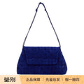 Bottega Veneta Women's Giorno Medium Shoulder Bag in Blue