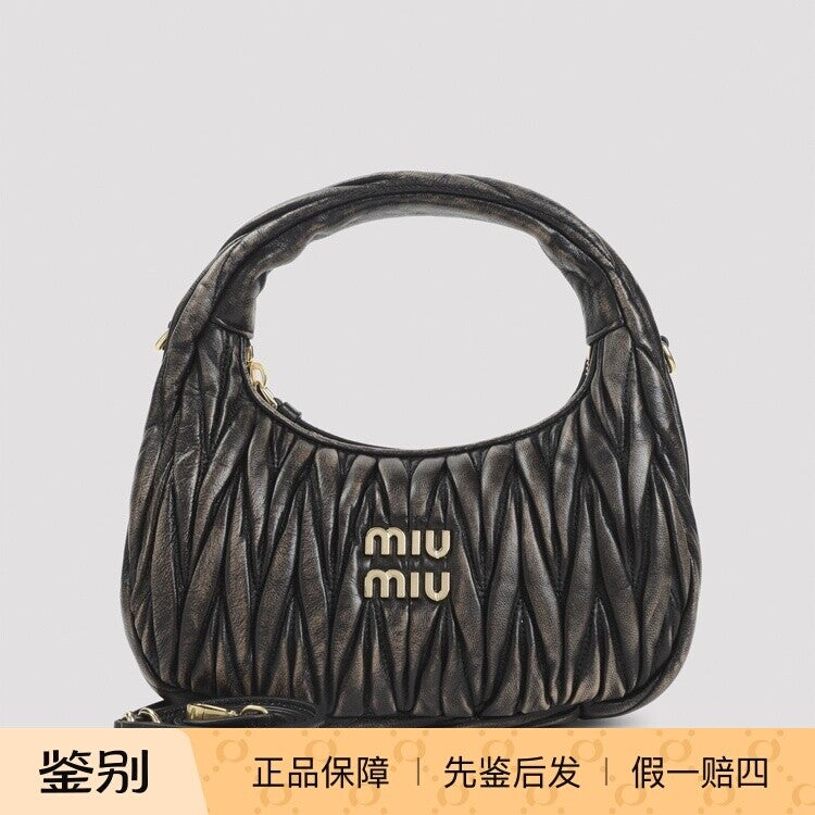 Miu Miu Women's Wander Small Handbag in Brown