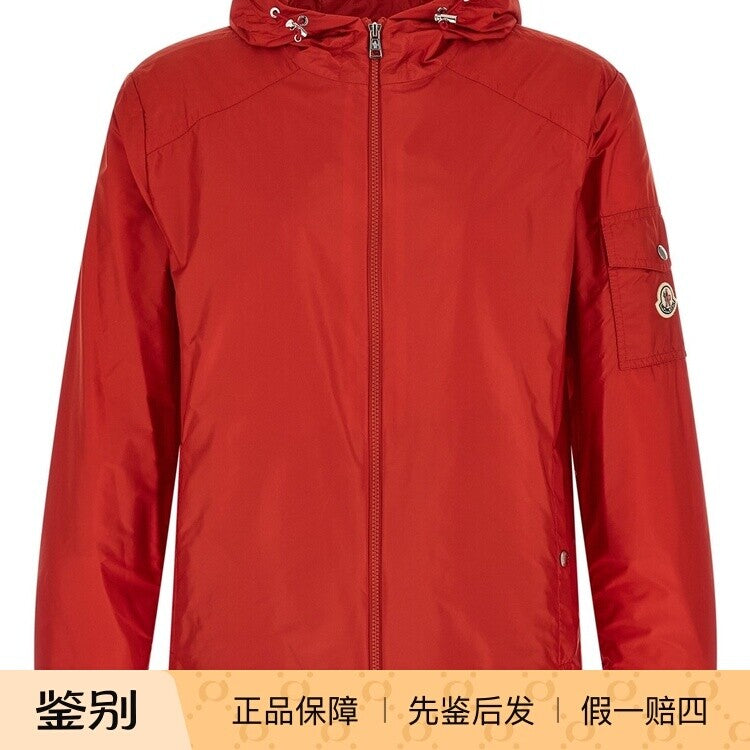 Moncler Men's Etiache Jacket in Red