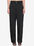Bottega Veneta Women's Trousers in Wool in Black