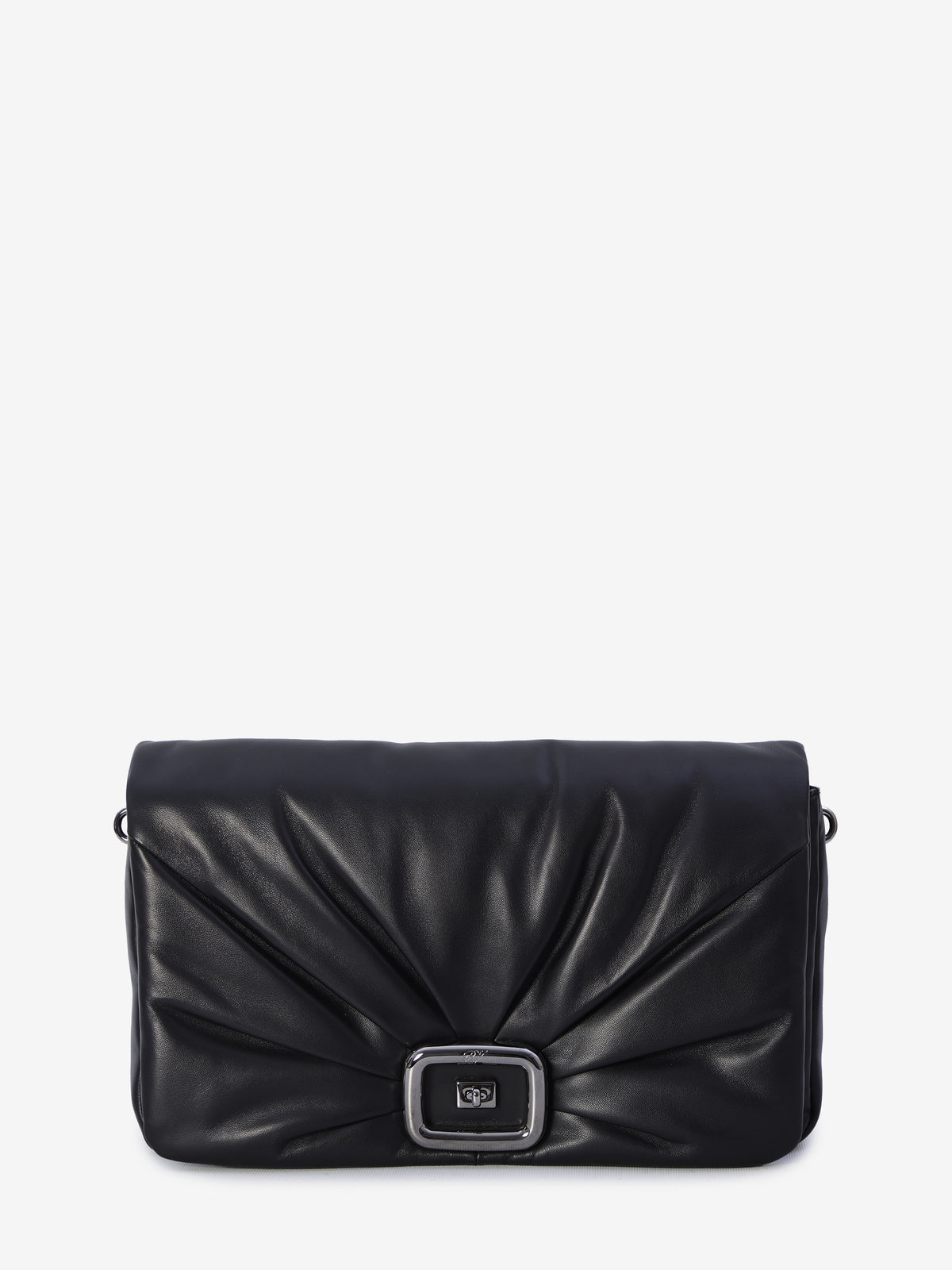 Roger Vivier Women's Viv' Choc Large Bag in Black