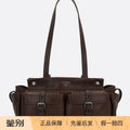 Prada Women's Route Medium Handbag in Brown