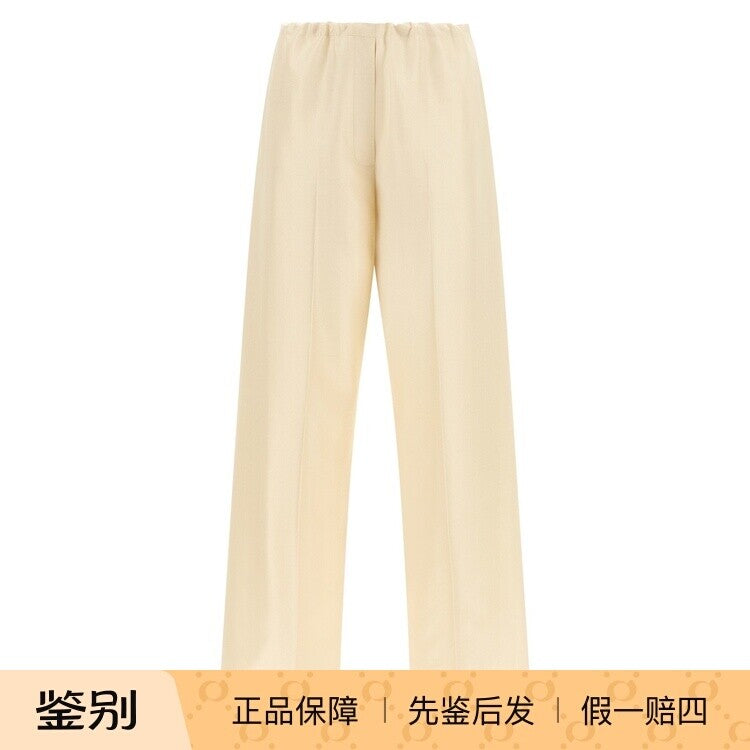The Row Women's Beta Pants in White