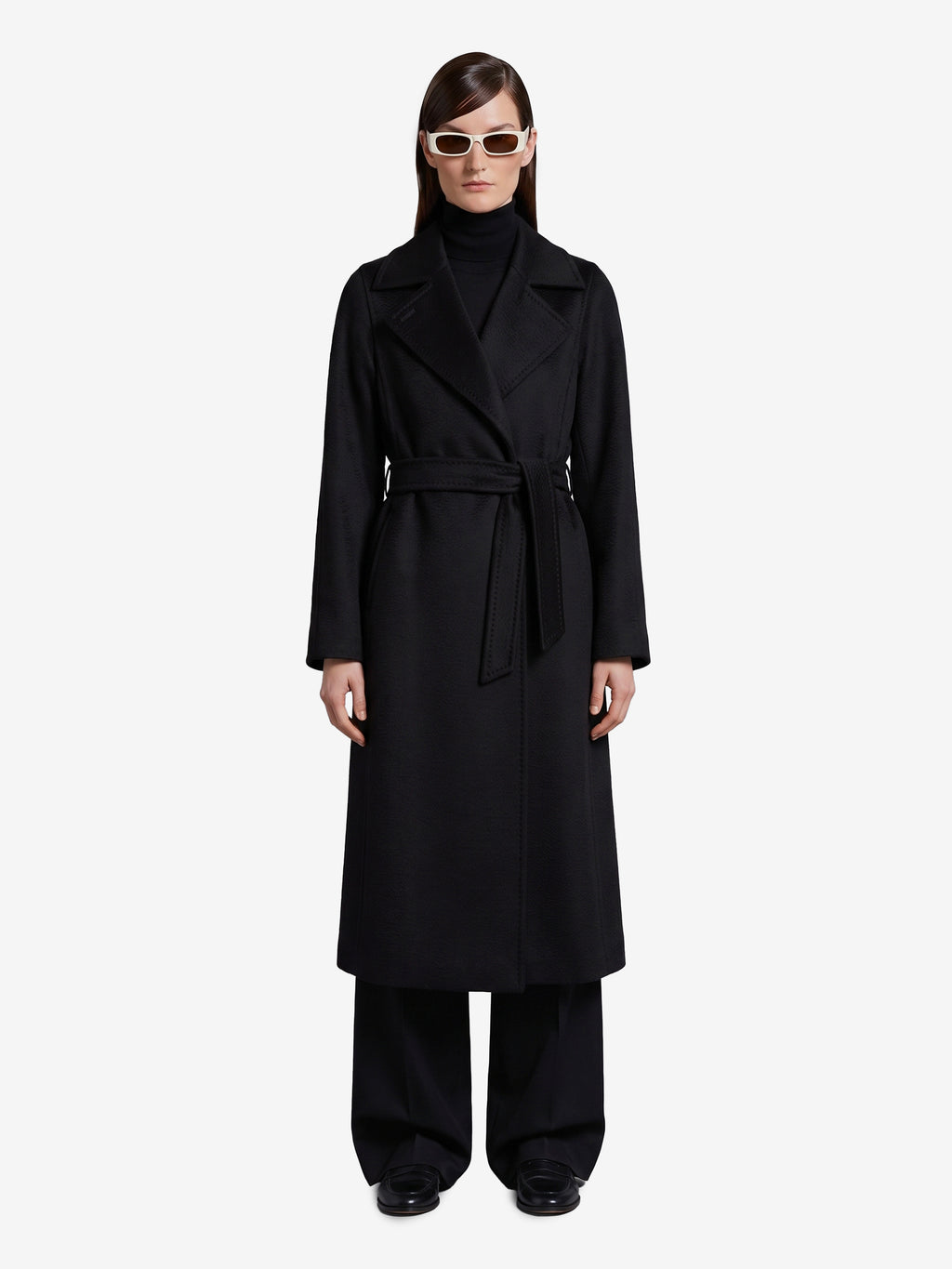 Max Mara Women's Manuela Coat in Black