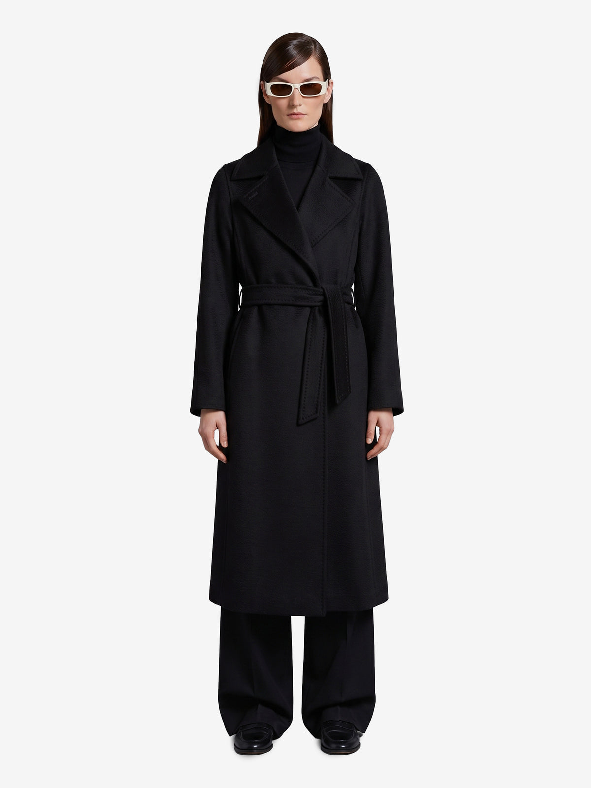 Max Mara Women's Manuela Coat in Black