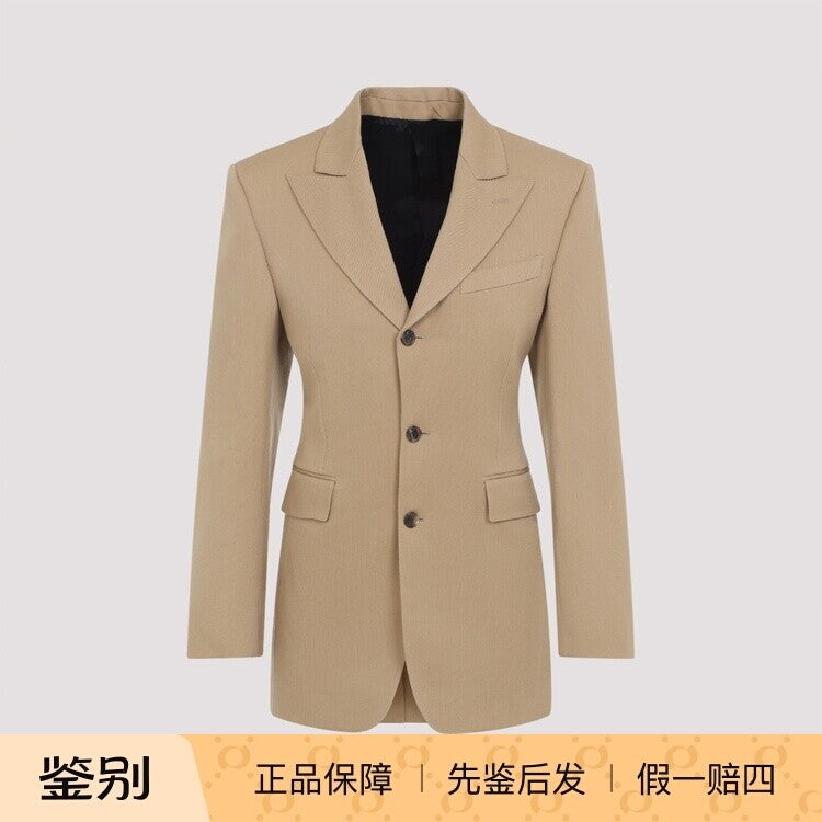Celine Women's Coat in Camel