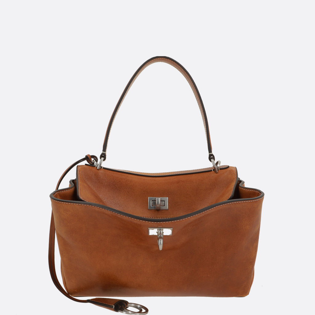 Balenciaga Women's Rodeo Mini Bag in Brown