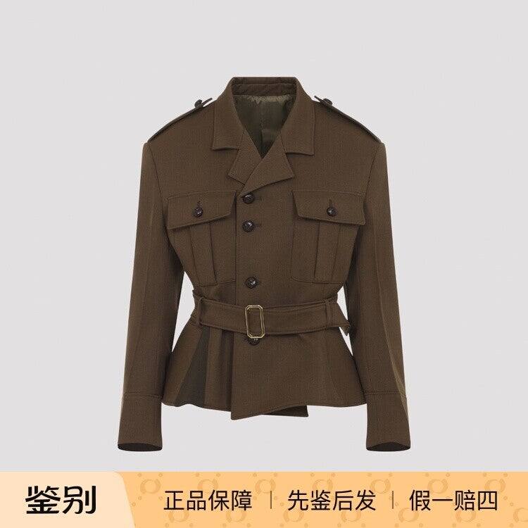 Celine Women's Coat in Brown
