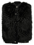 Moncler Women's Padded Sleeveless Jacket in Black