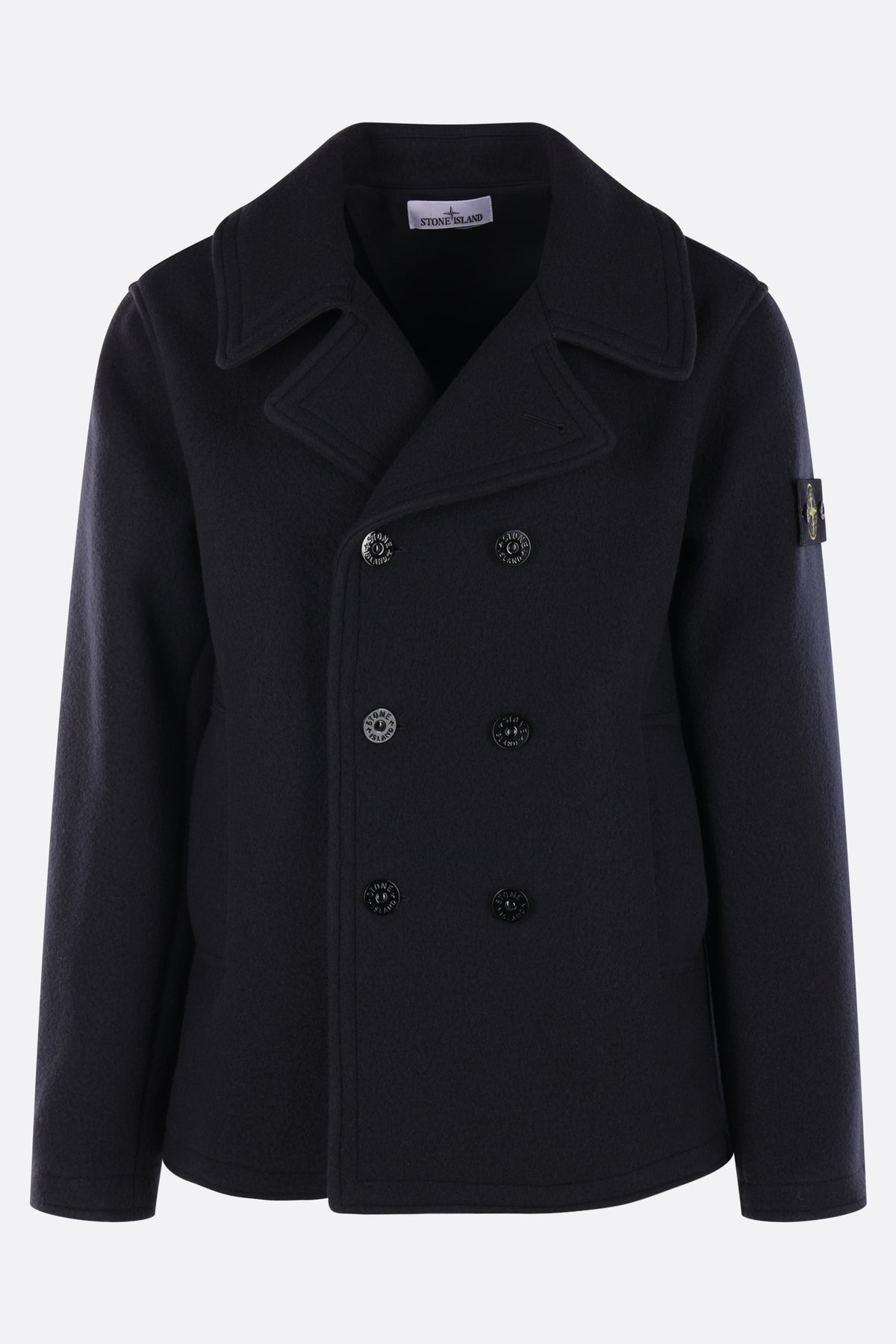 Stone Island Men's Coat in Navy
