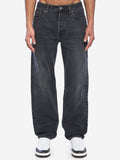 Saint Laurent Men's Long Mick Jeans in Black