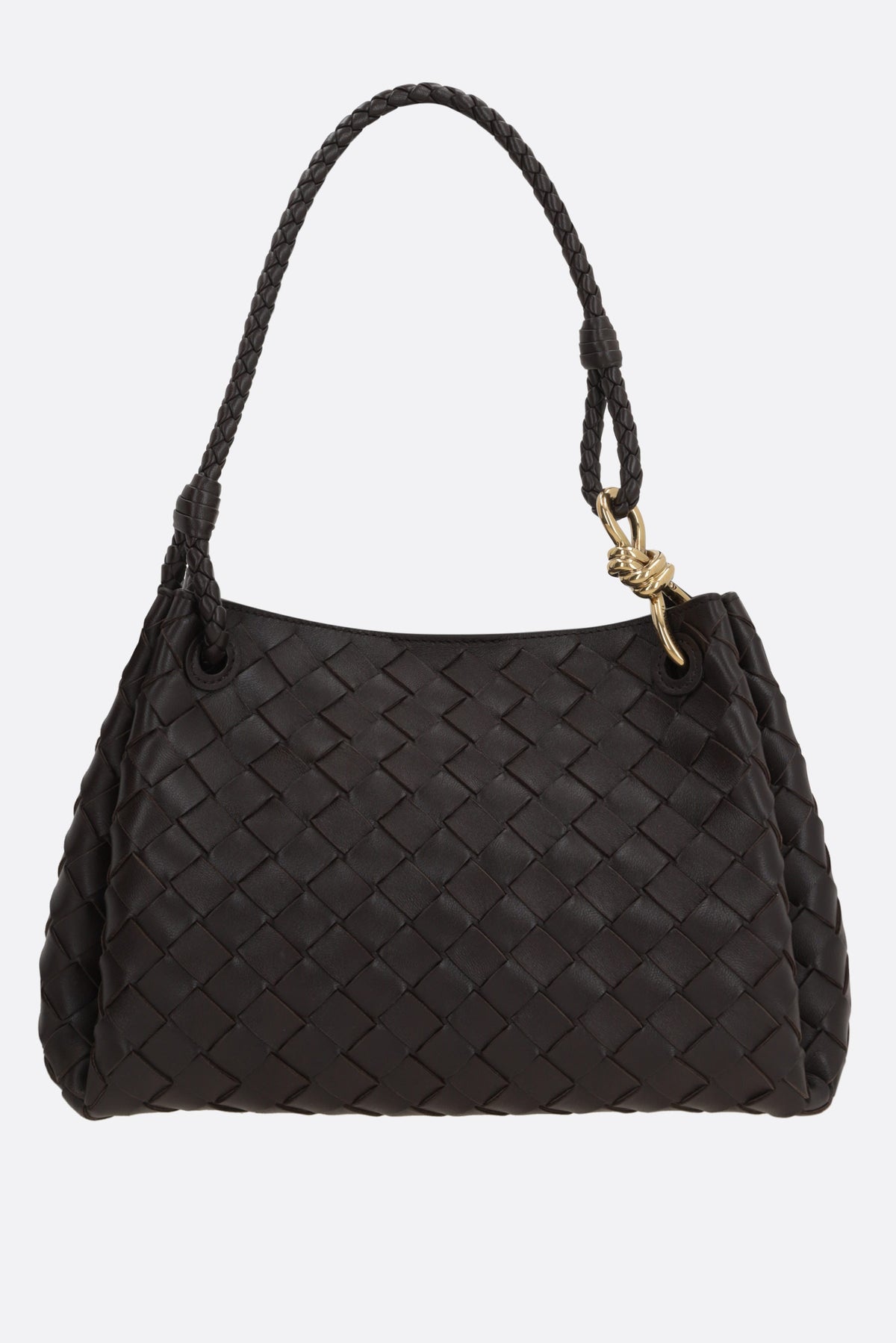 Bottega Veneta Women's Top Handle Bag in Fondente