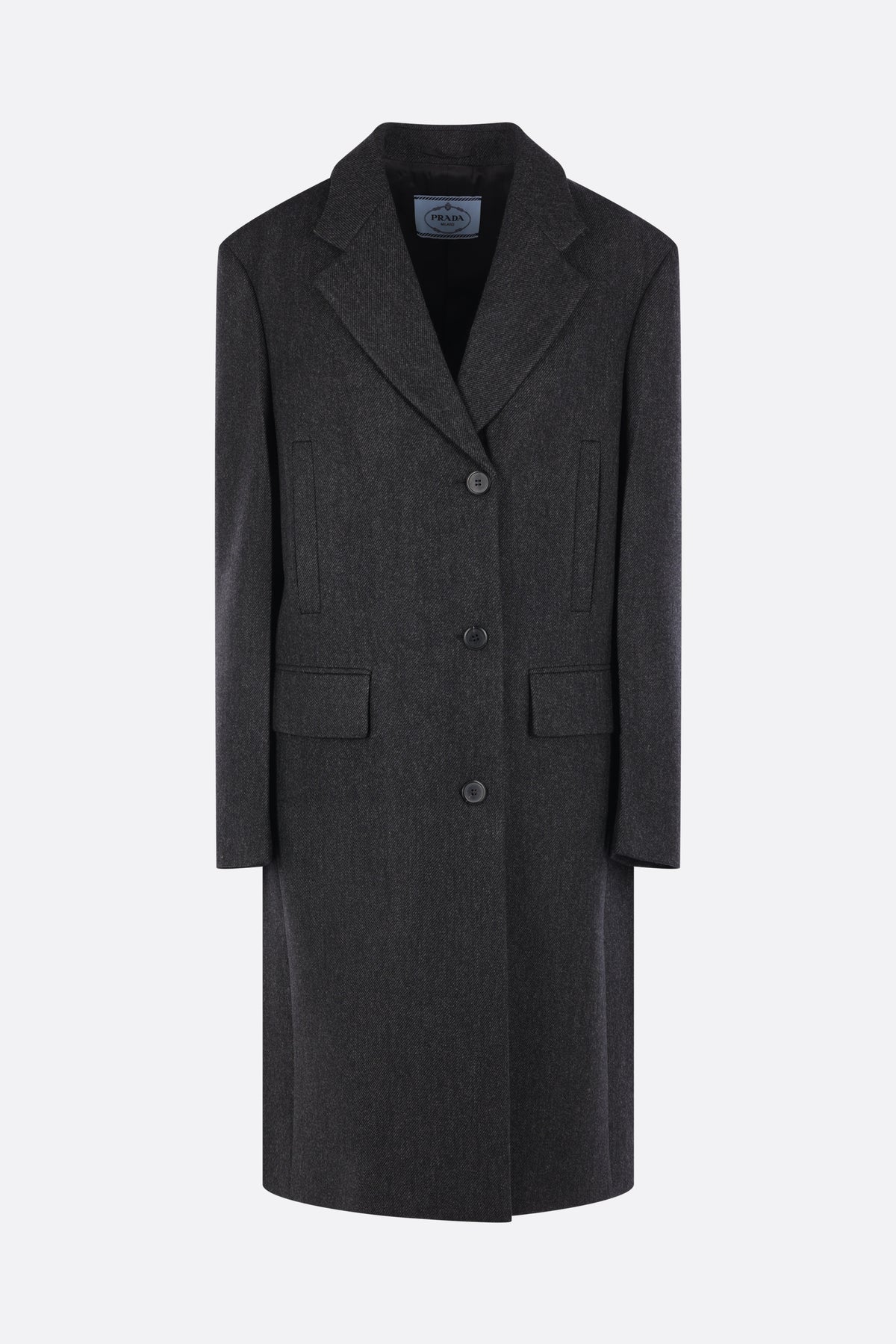 Prada Women's Coat in Ardesia