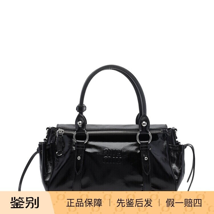 Miu Miu Women's Shoulder Bag in Black