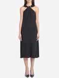 Gucci Women's Midi Evening Dress in Black