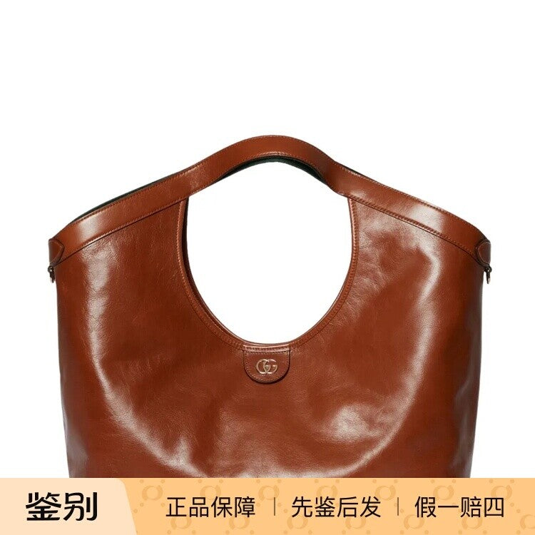 Gucci Women's Giglio Large Bag in Brown