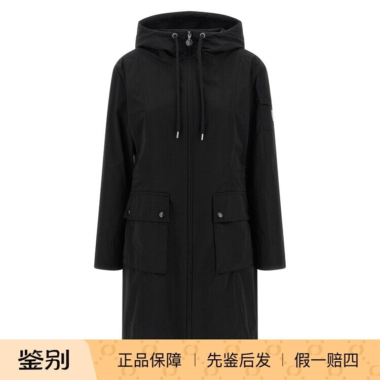 Moncler Women's Laerte Trench Coat in Black